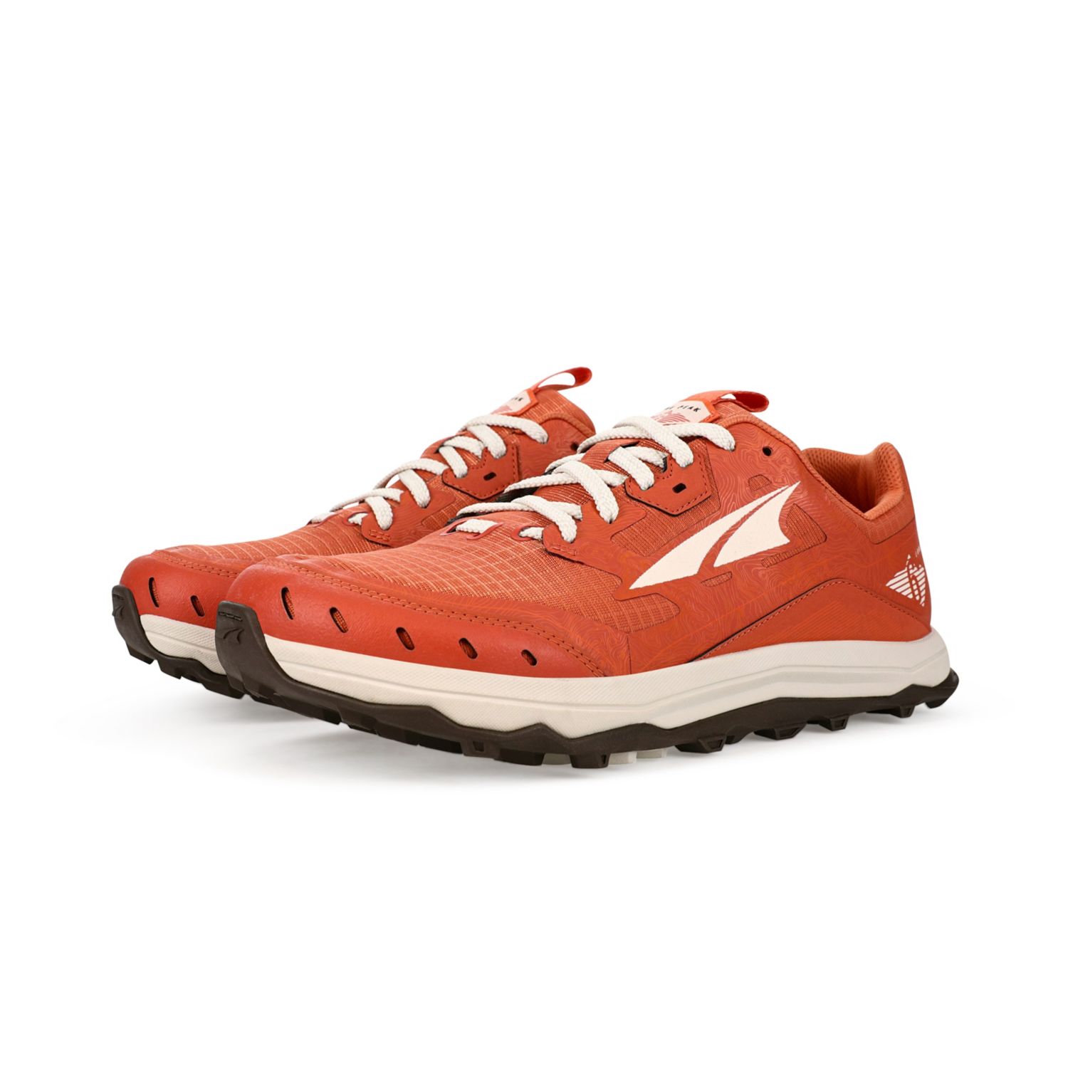 Zapatillas De Trail Running Altra Lone Peak 6 Mujer Rojas Gris | Costa Rica-41978529